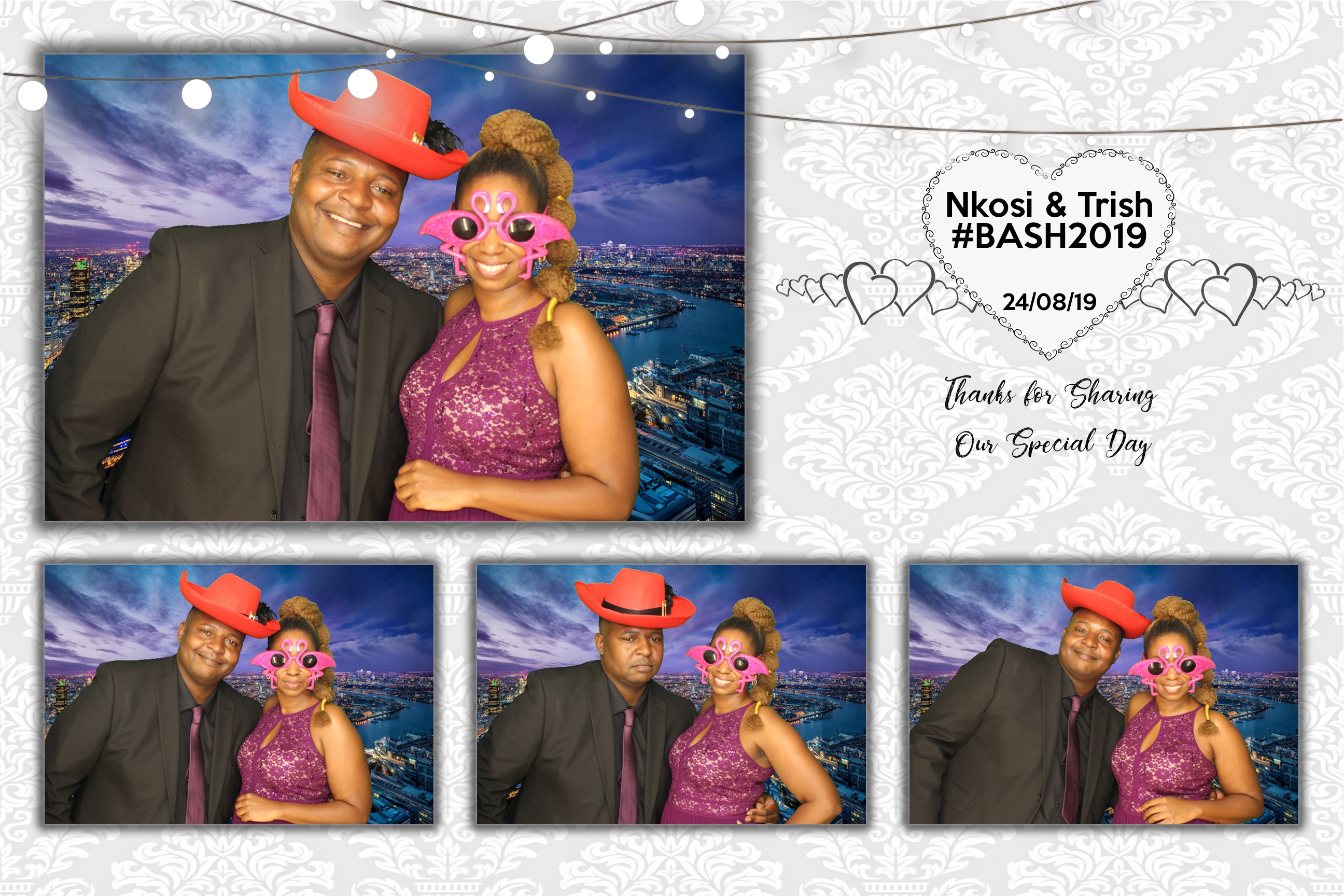 Nkosi & Trish's Wedding  | View more photos from the event at images.mobile-photo-booth.com/u/MobilePhotoBoothUK/Nkosi-Trishs-Wedding